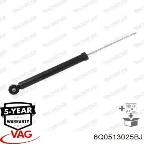 Амортизатор задний 6Q0513025BJ VAG