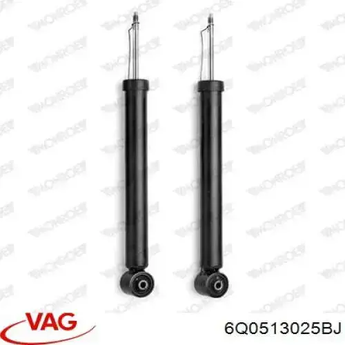 Стойка амортизатора задняя VAG 6Q0513025BJ цена, от 24.38 USD