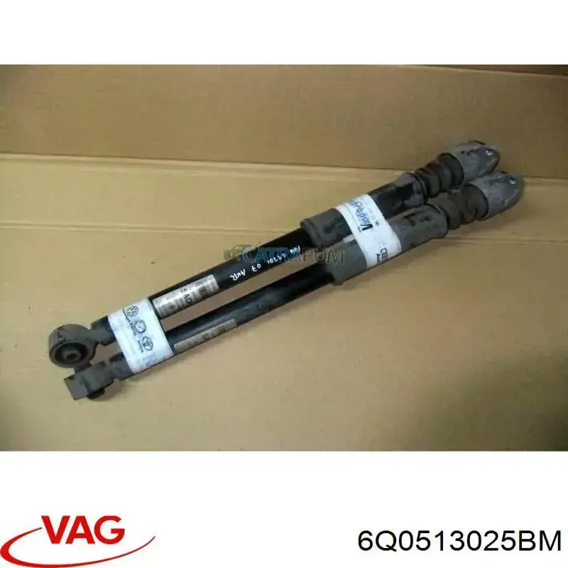 6Q0513025BM VAG amortecedor traseiro