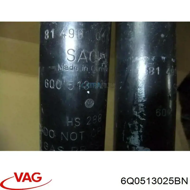 Купить 6Q0513025BN VAG Амортизатор задней подвески