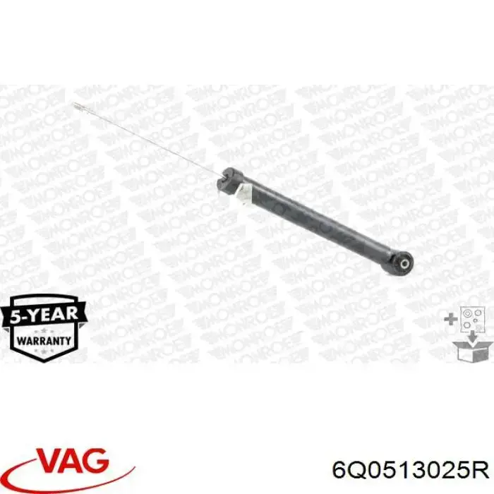 Стойка амортизатора задняя VAG 6Q0513025R цена, от 12.97 USD