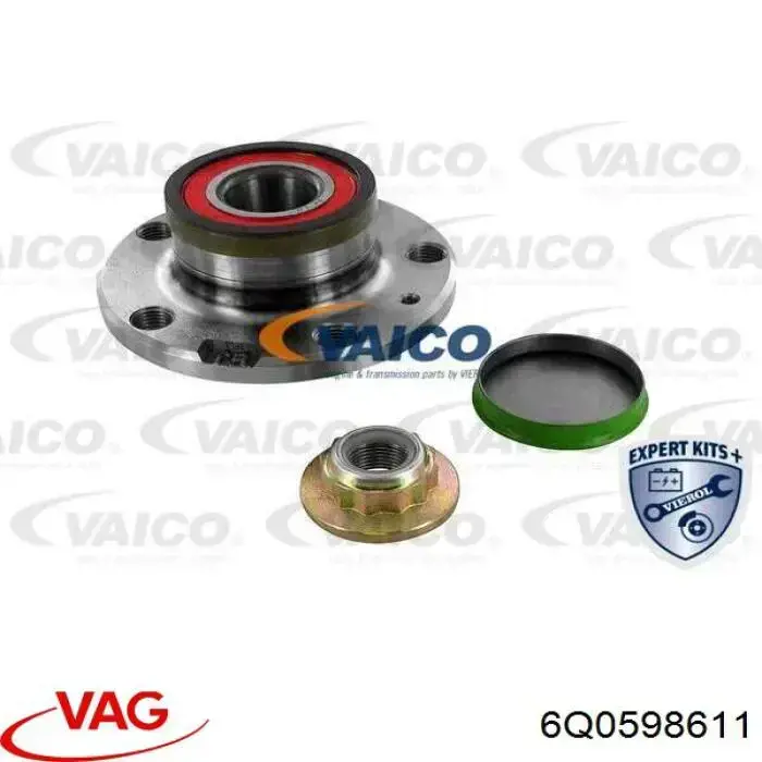 Compre 6Q0598611 VAG Cubo traseiro