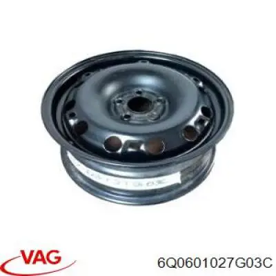 6Q0601027AF03C VAG Диски стальные