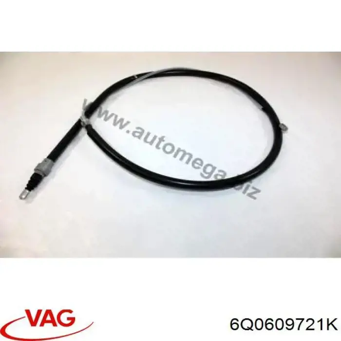 Купить 6Q0609721K VAG Тормоз стояночный