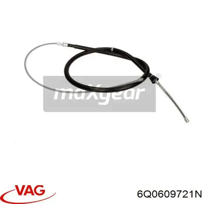 Купить 6Q0609721N VAG Тормоз стояночный