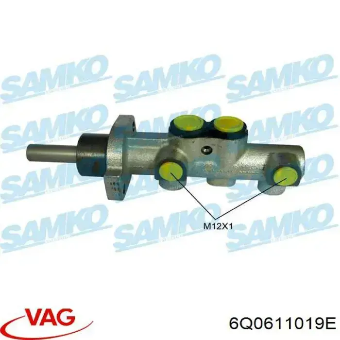 ГТЦ VAG 6Q0611019E