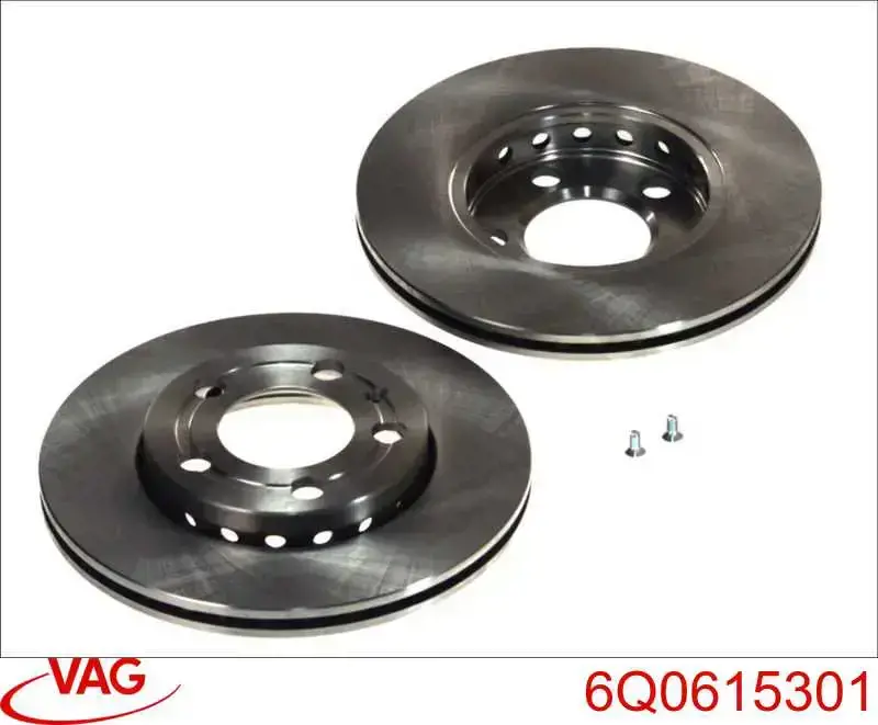 Тормоз дисковый передний VAG 6Q0615301 цена, от 18.72 USD