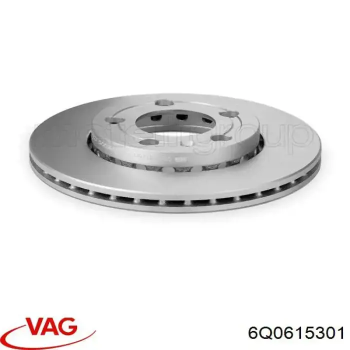 Купить 6Q0615301 VAG Ротор тормозной