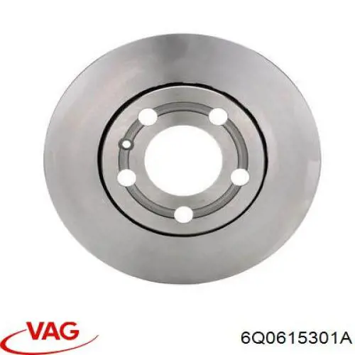 Тормоз дисковый передний VAG 6Q0615301A цена, от 22.20 USD