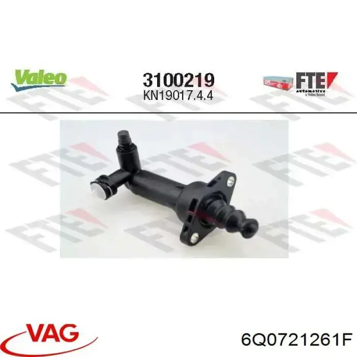 Рабочий цилиндр сцепления 6Q0721261F VAG