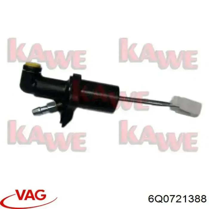 6Q0721388 VAG Цилиндр сцепления, главный