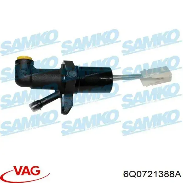Купить 6Q0721388A VAG Главный цилиндр сцепления