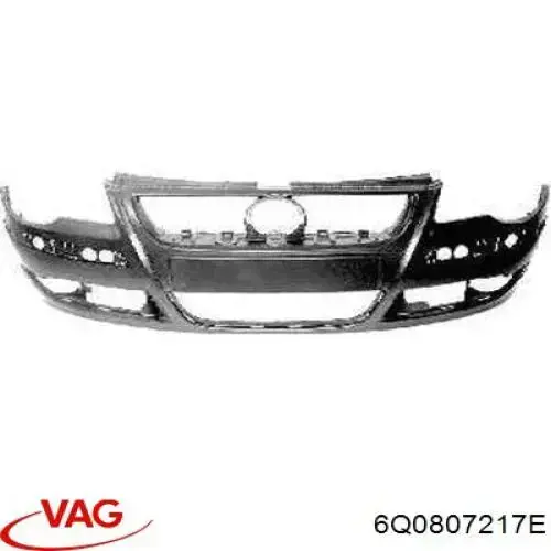 Бампер на авто VAG 6Q0807217E цена, от 53.13 USD