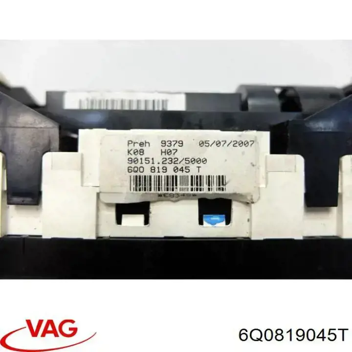 Купить 6Q0819045Q VAG Блок управления печкой