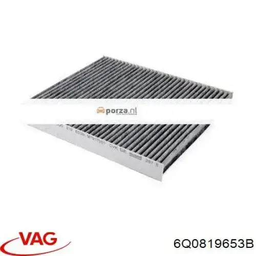 Воздушный фильтр салона VAG 6Q0819653B