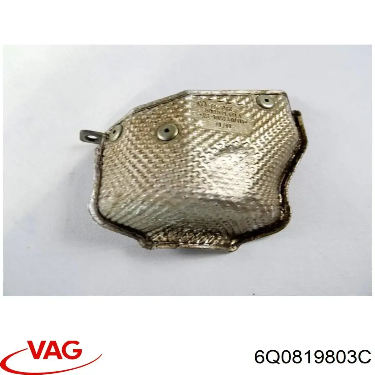 Центральный воздуховод VAG 6Q0819803C