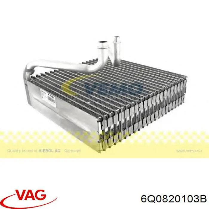 Испаритель кондиционера 6Q0820103A VAG