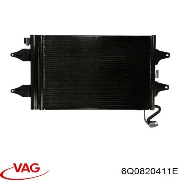 Конденсатор кондиционера VAG 6Q0820411E цена, от 25.23 USD
