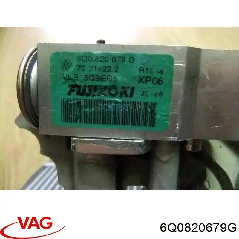 6Q0820679G VAG клапан trv кондиционера