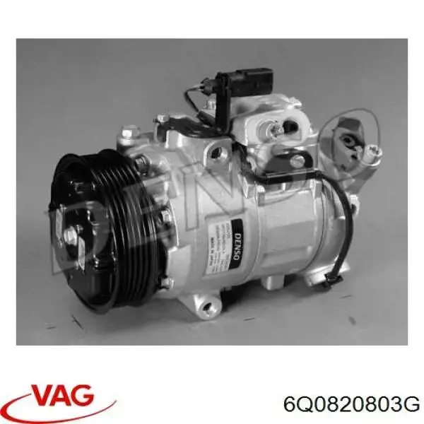 6Q0820803G VAG компрессор кондиционера