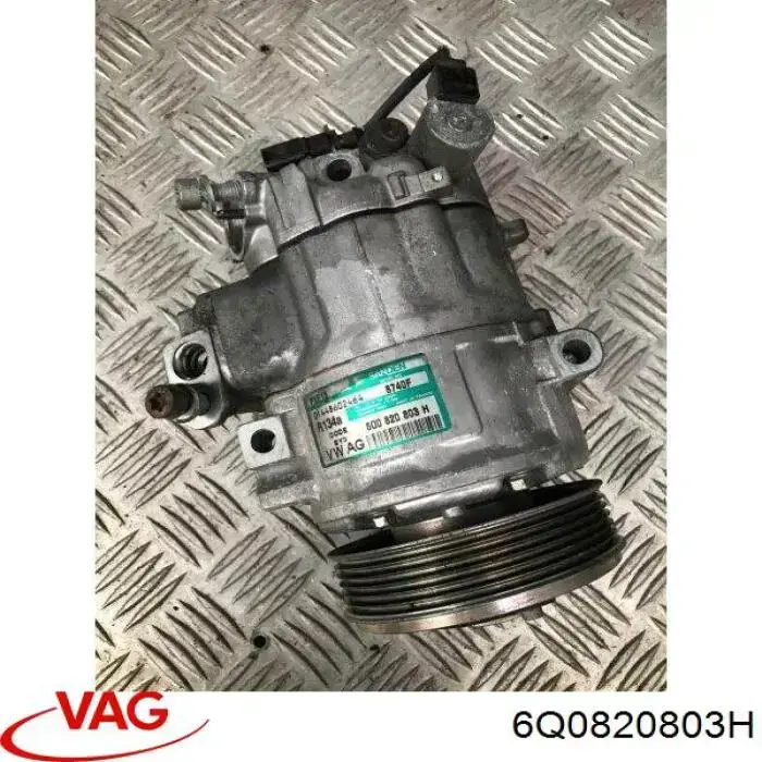 Купить 6Q0820803H VAG Компрессор климатической установки