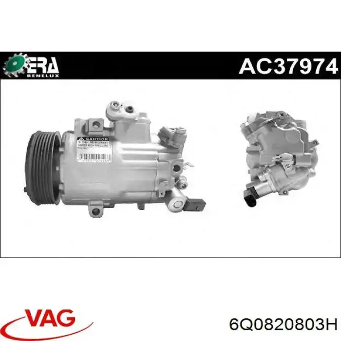 Купить 6Q0820803H VAG Компрессор климатической установки