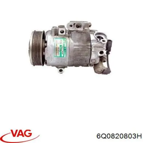 Компрессор системы кондиционирования VAG 6Q0820803H цена, от 88.69 USD