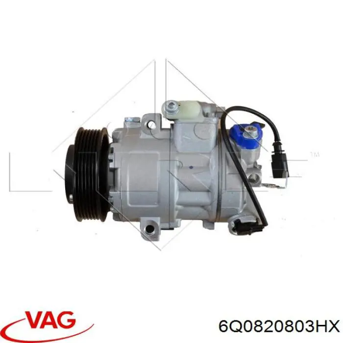 Компрессор системы кондиционирования VAG 6Q0820803HX цена, от 90.29 USD