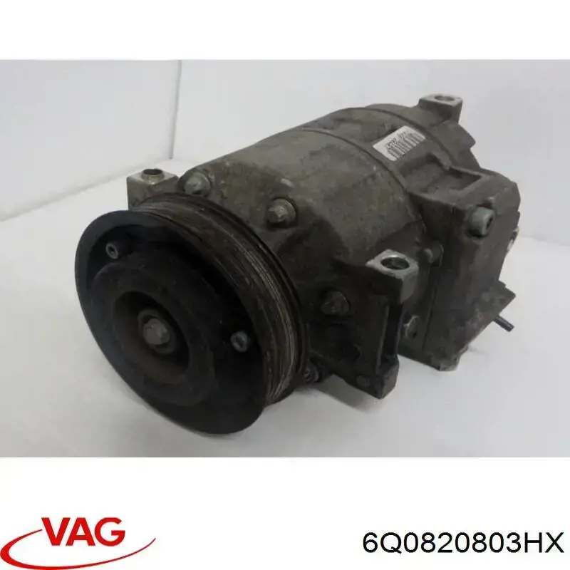 6Q0820803HX VAG compressor de aparelho de ar condicionado