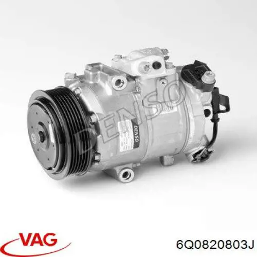 Компрессор системы кондиционирования VAG 6Q0820803J цена, от 102.71 USD