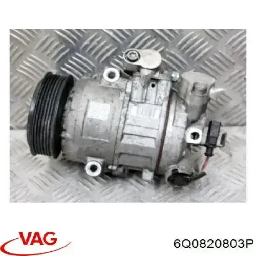 Компрессор системы кондиционирования VAG 6Q0820803P цена, от 103.11 USD