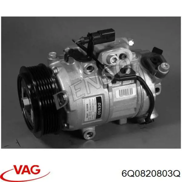 Компрессор кондиционера 6Q0820803Q VAG