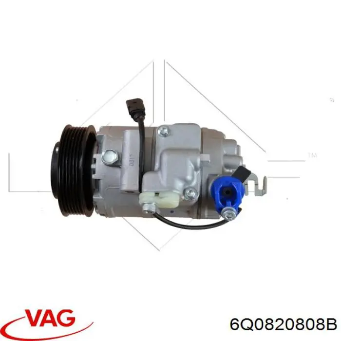 Купить 6Q0820808B VAG Компрессор климатической установки