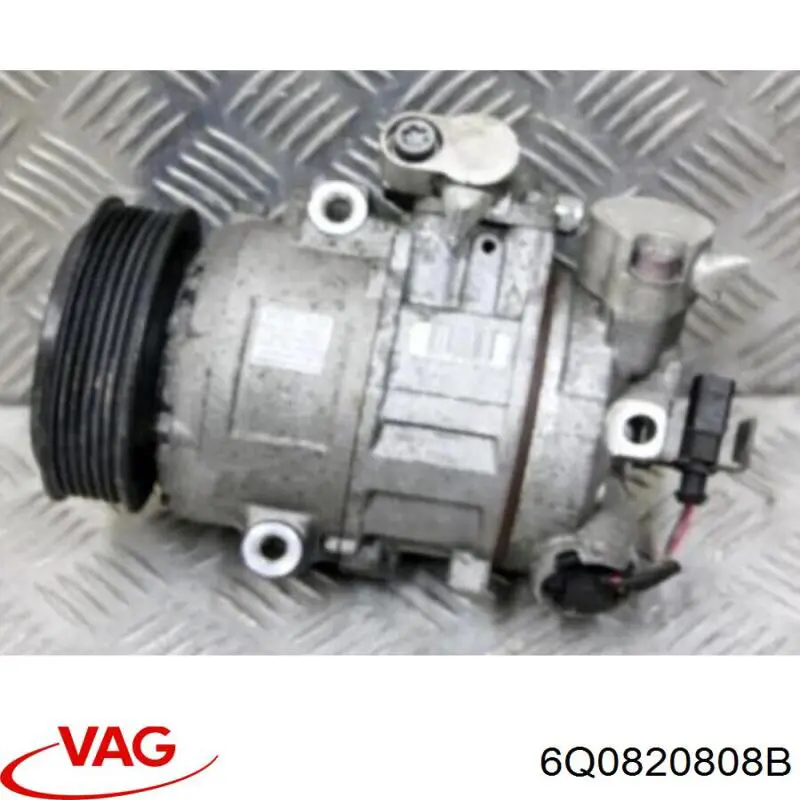Компрессор кондиционера 6Q0820808B VAG