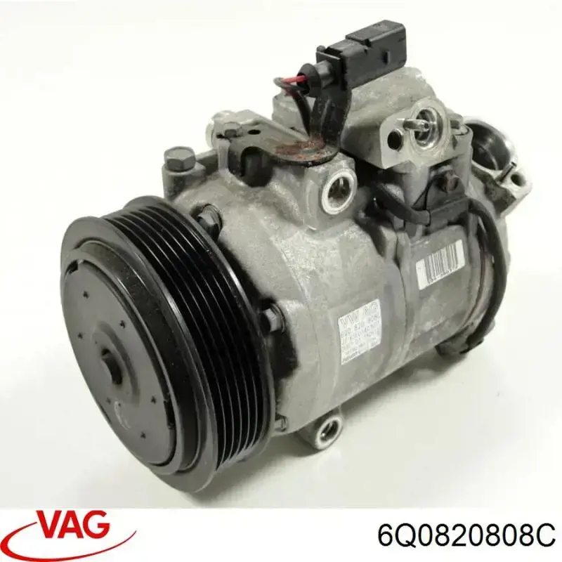 6Q0820808C VAG compressor de aparelho de ar condicionado