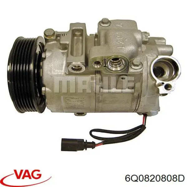6Q0820808D VAG compressor de aparelho de ar condicionado