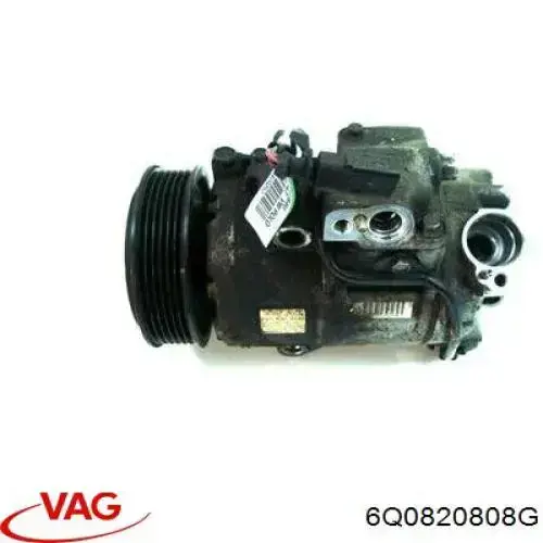 Compresor de aire acondicionado 6Q0820808G VAG