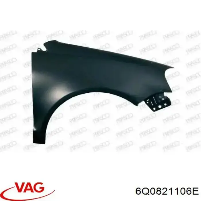 Правое крыло VAG 6Q0821106E