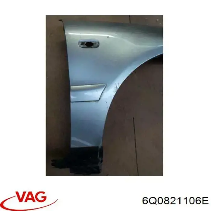6Q0821106E VAG Переднее правое крыло