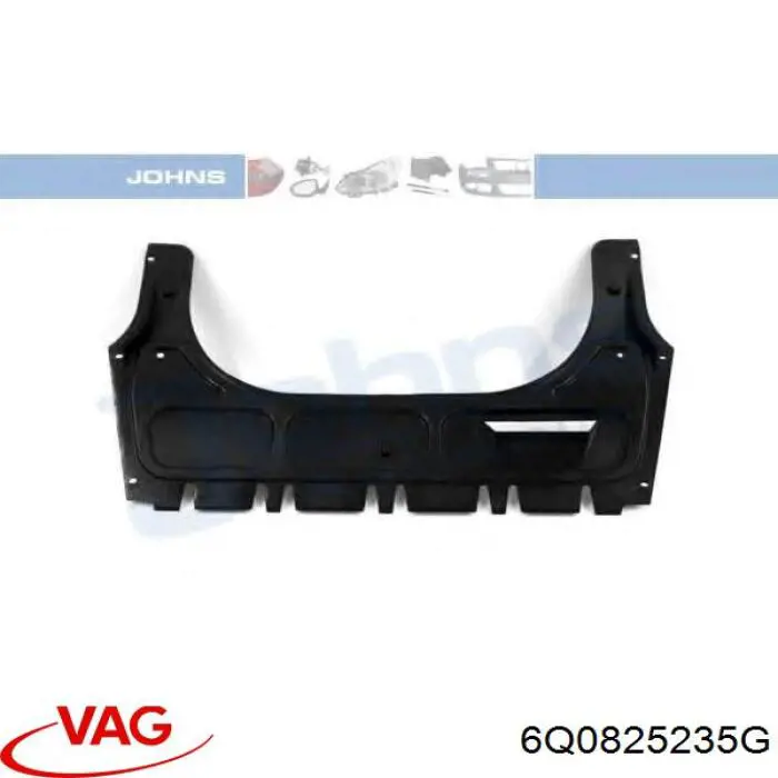 Защита моторного отсека VAG 6Q0825235G цена, от 19.64 USD