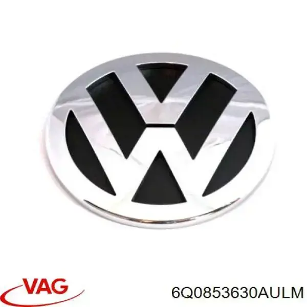 Emblema de tampa de porta-malas (emblema de firma) para Volkswagen Polo IV 9N, 9A