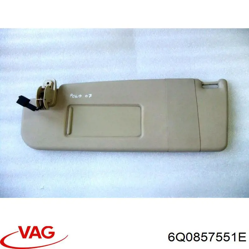 6Q0857551E VAG Козырек противосолнечный