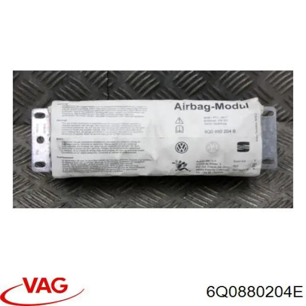 6Q0880204E VAG подушка безопасности (airbag пассажирская)