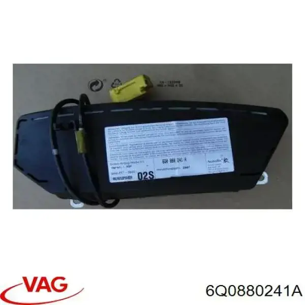 6Q0880241A VAG Подушка сиденья водителя (и переднего сиденья)