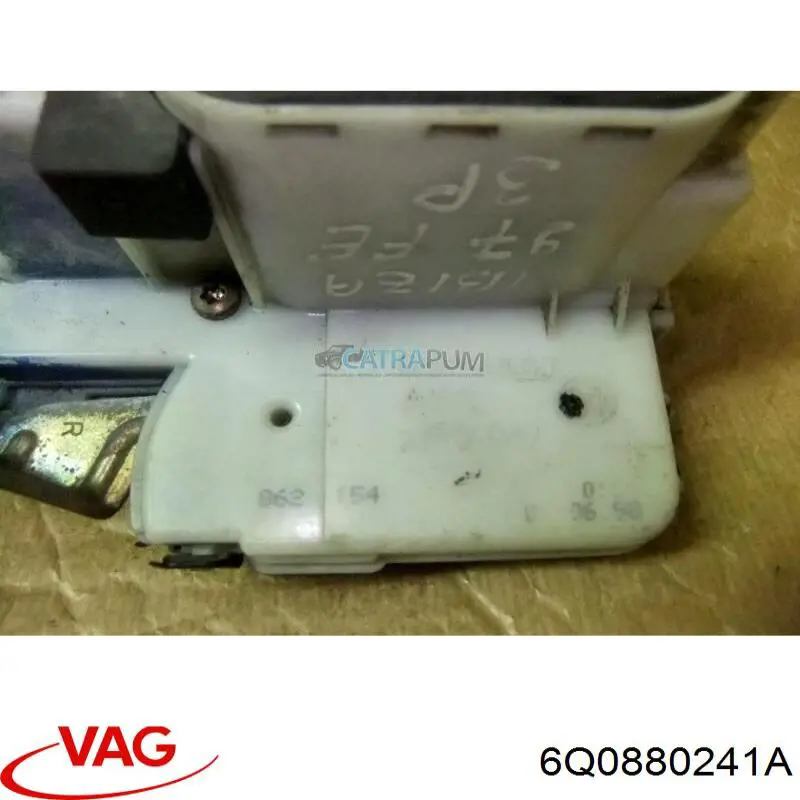 Подушка безопасности (AIRBAG) спинки сиденья левого 6Q0880241A VAG