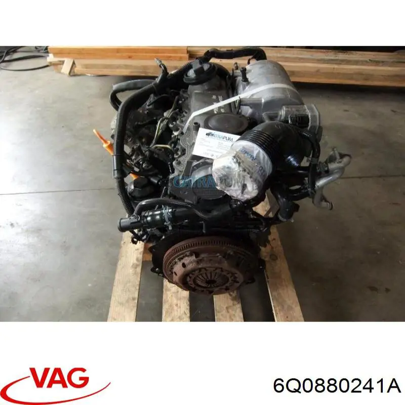 Подушка безопасности AIRBAG спинки сиденья, левого VAG 6Q0880241A