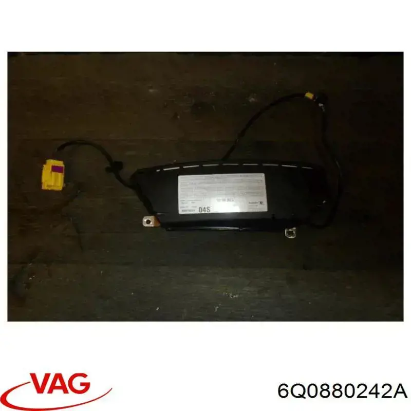6Q0880242A VAG Подушка безопасности AIRBAG спинки сиденья, правого