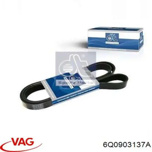 Клиновый ремень VAG 6Q0903137A цена, от 12.11 USD