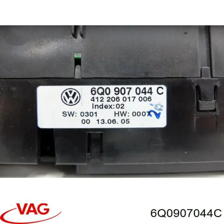 Регулятор вентилятора отопителя VAG 6Q0907044B цена, от 33.90 USD