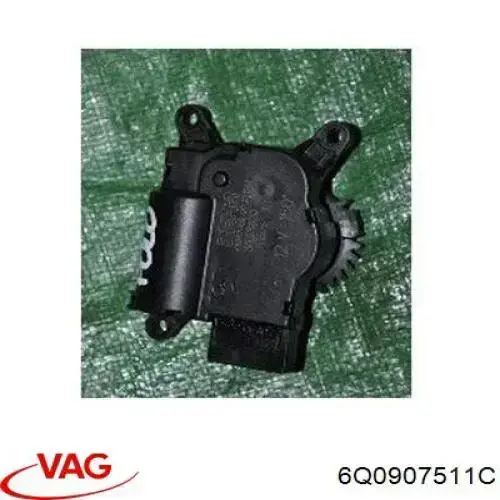 Купить 6Q0907511C VAG Моторчик заслонки печки